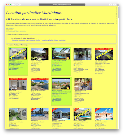 Location Particulier Martinique